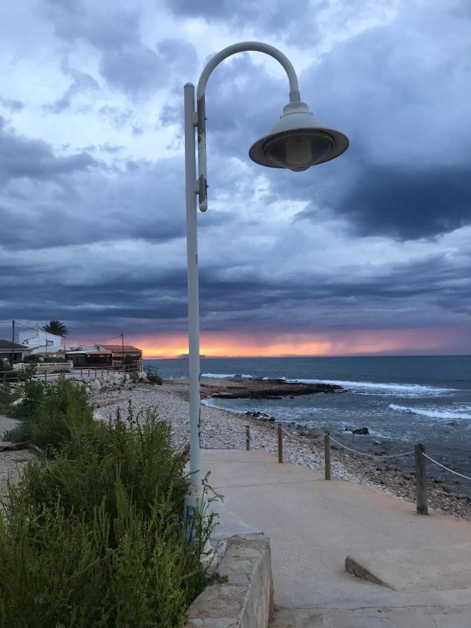 Apto. con gran terraza y acceso directo a piscina. Dénia Esterno foto