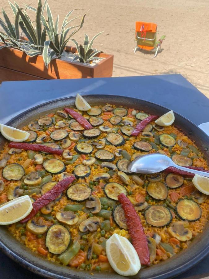 Apto. con gran terraza y acceso directo a piscina. Dénia Esterno foto